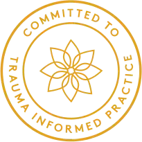 trauma informed gold standard logo