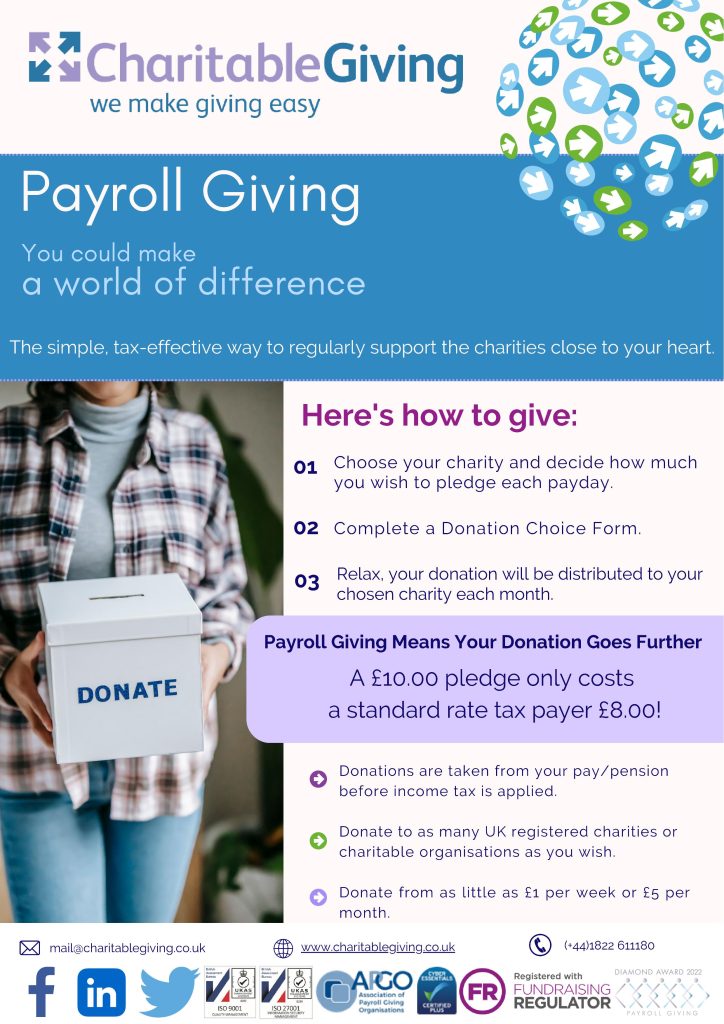Payroll Giving with Charitable Giving for Life 2009