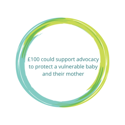 £100 could support advocacy